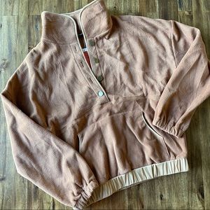 NWT fleece pullover Small